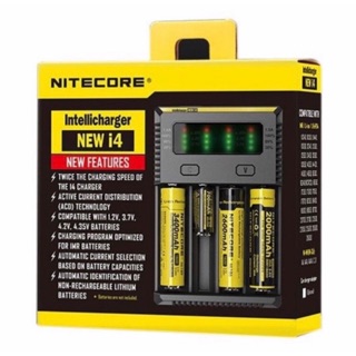 Nitecore NEW i4 ของแท้100% เครื่องชาร์จออโต้อัฉริย