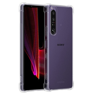 เคสโทรศัพท์มือถือ TPU นิ่ม แบบใส กันกระแทก สําหรับ Sony Xperia 1 IV 10 IV 1 iii 5 ii 10 Plus Pro-I