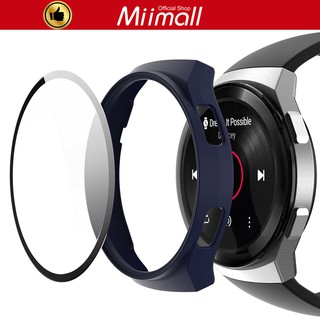 Miimall เคสพีซีที่มีฟิล์มป้องกัน Huawei Watch GT2e เคสกันกระแทก สำหรับ GT2e  Huawei Watch