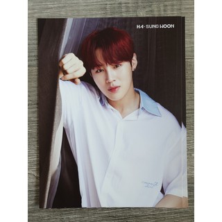 โปสเตอร์ มินิโบรไมด์ ฮาซองอุน Ha Sungwoon WANNA ONE Summer Package Mini Bromide Hotshot