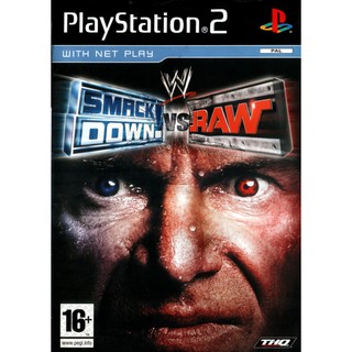 แผ่นเกมส์ PS2 SmackDown VS RAW