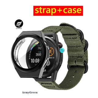 สาย huawei watch GT Runner สายรัด สายไนลอน สาย huawei watch GT Runner สาย สายรัดข้อมือกีฬา เคส huawei watch GT Runner เคส เกราะป้องกัน