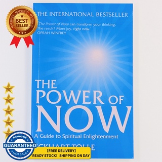 【ขายดี】The Power Of NOW A Guide To Spiritual Enlightenment หนังสือภาษาอังกฤษ