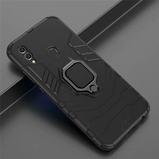 เคส Honor 10 Lite ฮาร์ดเคสกันกระแทกเคสโทรศัพท์ Hybrid Armor Shockproof Ring Case honor10 Lite Honor10Lite Cover Stand