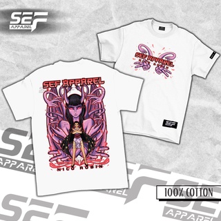 เสื้อยืดSEF Apparel Anime T shirt Nico Robin One Piece Unisex