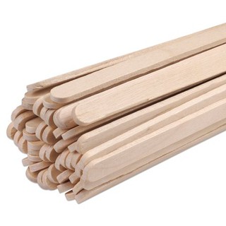 Wooden Spatula for Eyebrow Waxing 6.2x178x2.20mm. 50pcs/pack ไม้พายเล็กสำหรับแว๊กซ์คิ้วเล็กเข้าถึงง่าย แนะนำสำหรับมือใหม