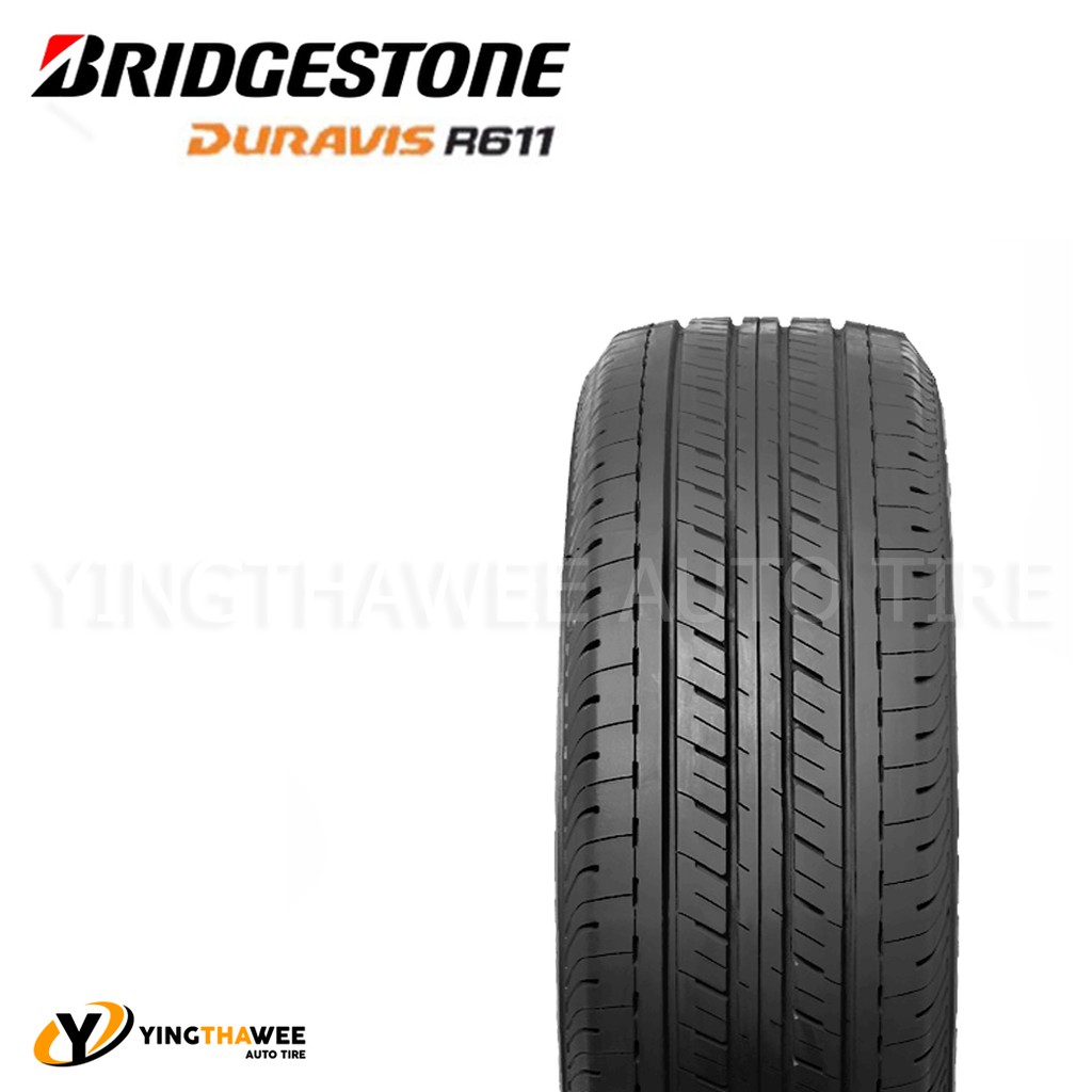 BRIDGESTONE 215/70R16 ยางรถยนต์ รุ่น R611 4 เส้น (ปี2026)แถมเกจเหลือง 1ตัว+จุ๊บลมยางแท้ 4ตัว (ขอบ16) - รูปที่ 4