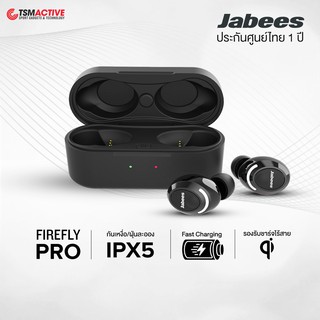 Jabees Firefly PRO (ฟรี! เพิ่มชุดจุกหูฟังสำรอง / ประกันศูนย์ไทย 1 ปี ) หูฟังไร้สาย True Wireless ออกกำลังกาย กันเหงื่อ