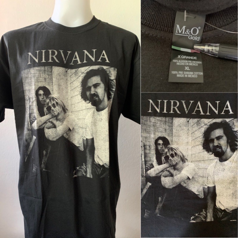 เสื้อวง Nirvana ลิขสิทธิ์แท้นำเข้า | Shopee Thailand