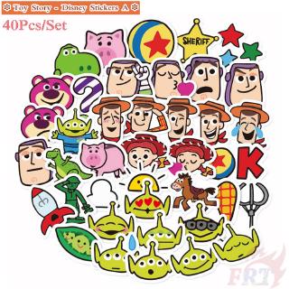 ❉ Toy Story Series A Disney Cartoon สติ๊กเกอร์ ❉ 40Pcs/Set DIY Decals สติ๊กเกอร์ for Album Diary Laptop Scrapbooks Skateboard