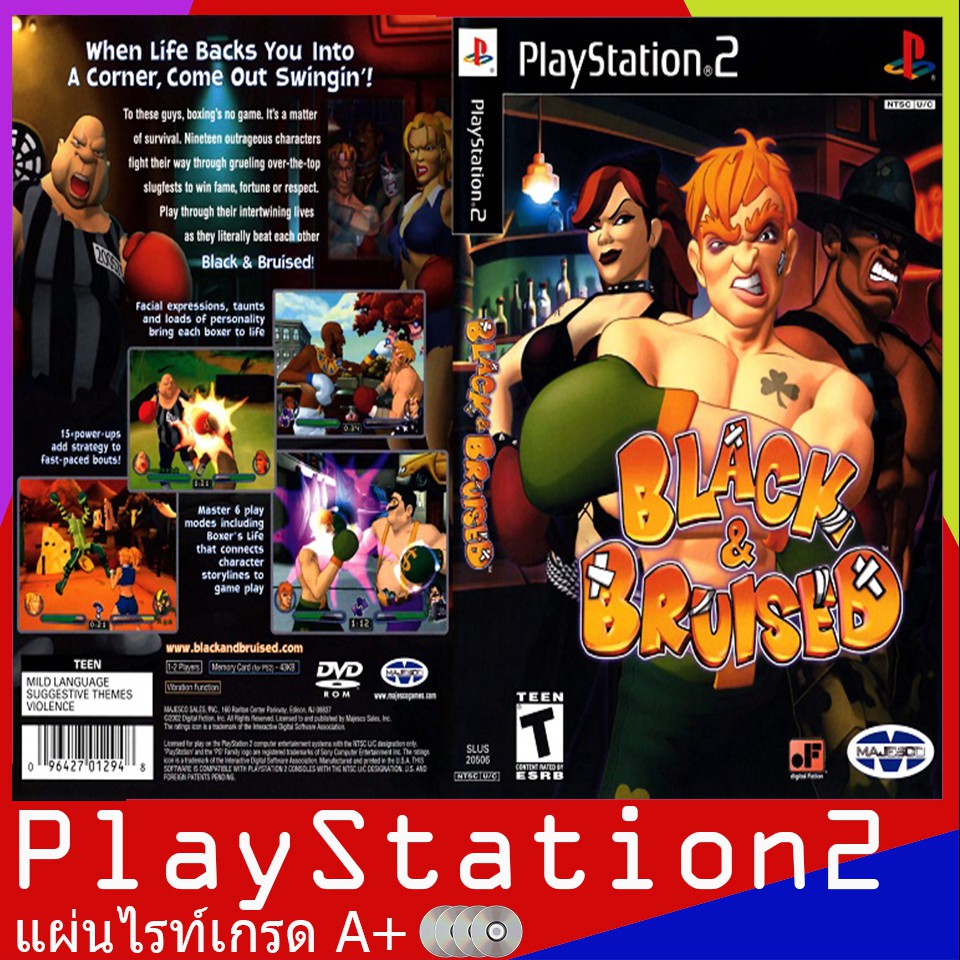 PS2GAME : Black & Bruised (USA)
