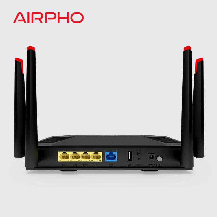 Gaming Router Airpho ARW800 AC2600 Wireless Dual Band Gigabit Router