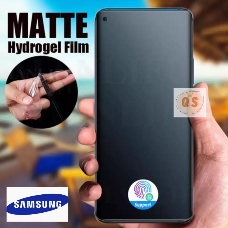 LAYER TEMPERED/SCREEN PROTECTOR/HYDROGEL MATTE/ANTI BLUE SAMSUNG S22 ULTRA NOTE 5 NOTE 7 NOTE 8 NOTE