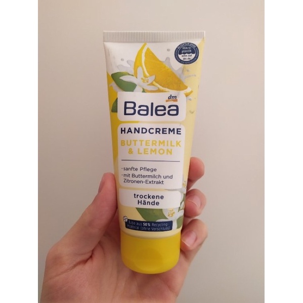 Balea Hand Cream Buttermilk & Lemon 100 ml.