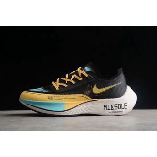 Readystock ML555-014 Beloved NK Air ZoomX VaporFly NEXT％ 2 สีดำ Cyan สีชมพู สีเหลือง Sports