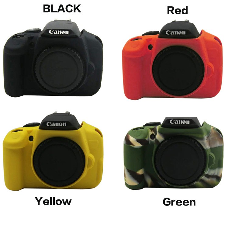 Soft Silicone Rubber Camera Body Case For Canon EOS 600D 650D 700D