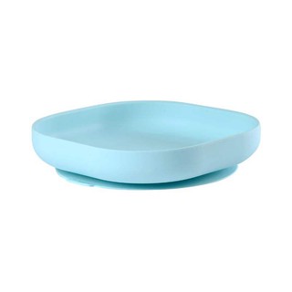 BEABA จานซิลิโคนก้นดูด Silicone suction plate - LIGHT BLUE