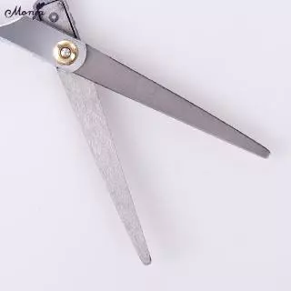 Monja กรรไกรตัดผมสเตนเลส กรรไกรตัดผมมืออาชีพ 2 ชิ้น เครื่องมือตัดผม, กรรไกร hair cutting thinning tools