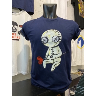 เสื้อยืดแขนสั้นสกรีนลายหน้าอก