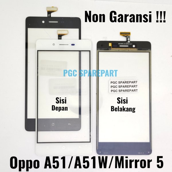 กระจกหน้าจอสัมผัส ของแท้ สําหรับ Oppo A51 - A51W - Mirror 5 - TS