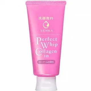 SENKA Perfect White Clay/ Whip Collagen In สูตรผสมคอลลาเจนใหม่!120ml