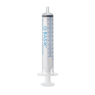 ไซริงค์ป้อนอาหาร / ยา ใช้ซ้ำได้ ขนาด 10 ml Basik Slip Tip O Ring Syringe Reusable Silicone