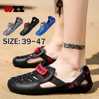 WZZ Summer Men sandals beach shoes