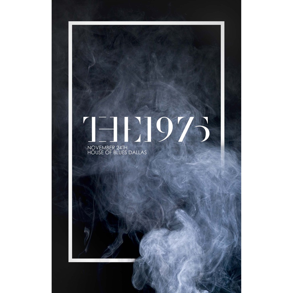 โปสเตอร์ The 1975 Matty Healy แมตทิว ฮิลลี่ โปสเตอร์ ตกแต่งผนัง วงร็อก Music Poster โปสเตอร์วินเทจ โ