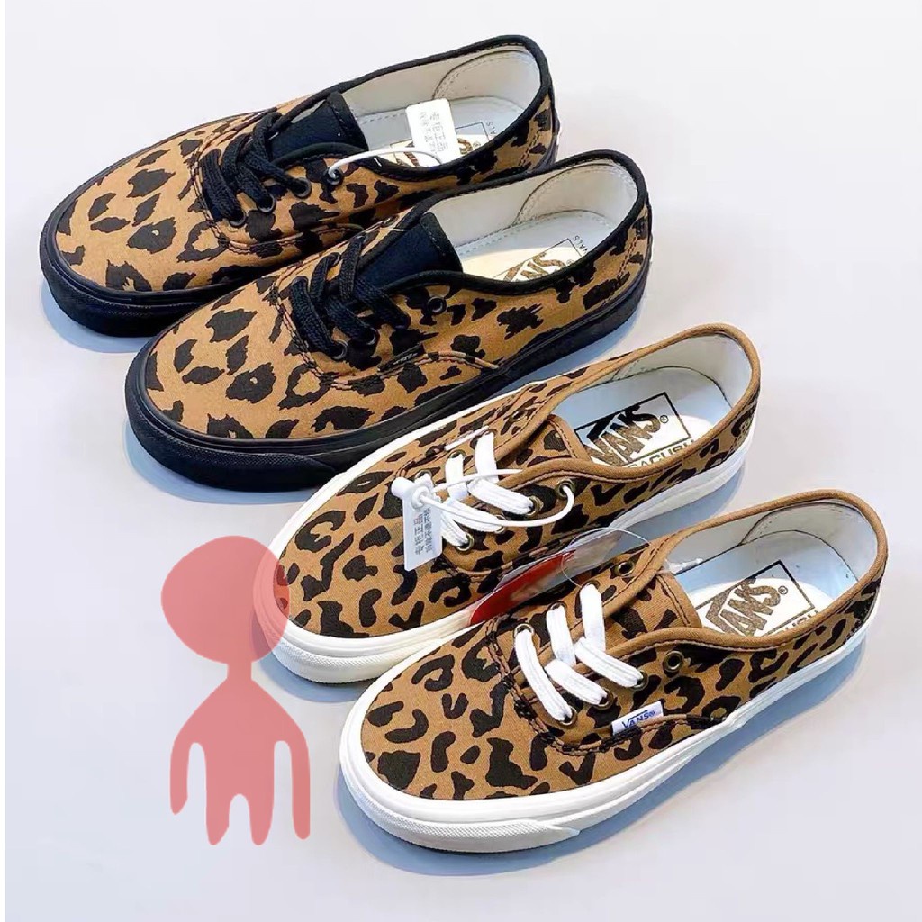 leopard vans size 9