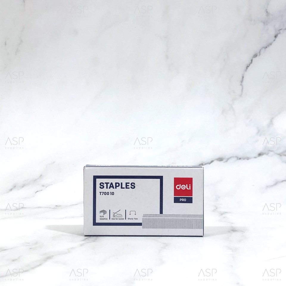 ลวดยิงบอร์ด ลูกแม็กซ์ยิงบอร์ด เบอร์ 13/8 เดลี่ Deli T70010 Staples