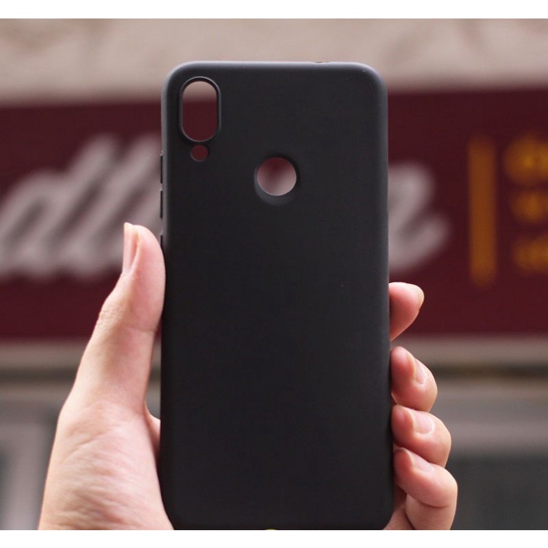 Xiaomi Redmi Note 7 / Note 7 Pro เคสสีดําแบบยืดหยุ ่ น
