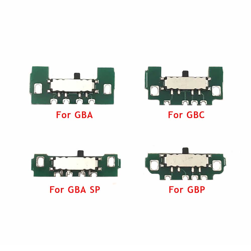 1pcs สําหรับ Nintendo Gameboy Color advance SP GBA SP GBC GBP GBA ปุ่มปิดสวิทช์บอร์ดซ่อมชิ้นส่วน