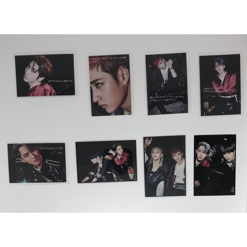 💢 พร้อมส่ง การ์ด Store benefit ของ Stray Kids  จากอัลบั้ม [IN生 (IN LIFE)] Tower record, Sony shop (ญ
