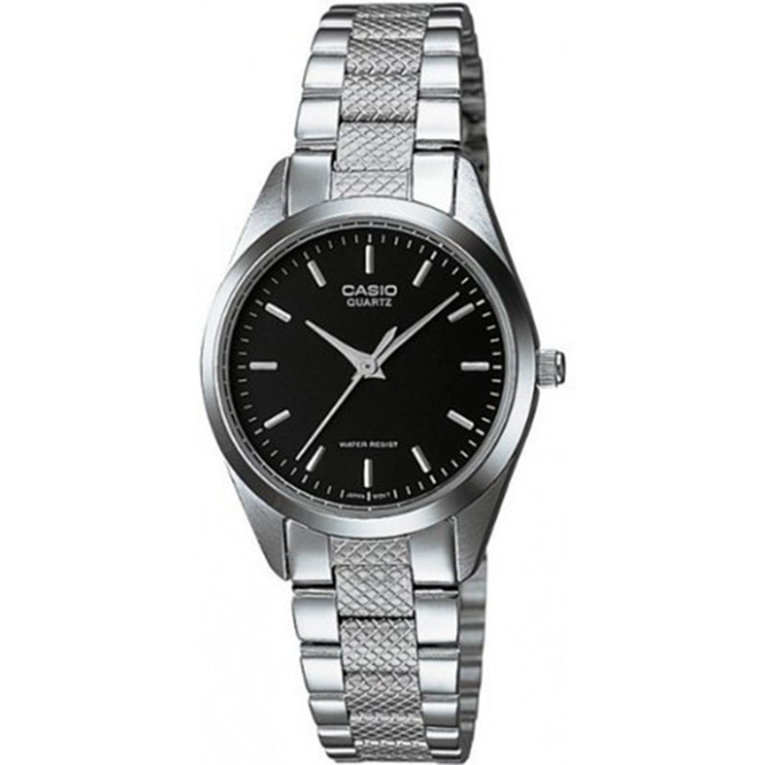 Casio นาฬิกาข้อมือ สายสแตนเลส รุ่น LTP-1274D-1ADF-Silver