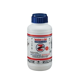 Zypertac ไซเปอร์แทค 15 เอ็มซี ผลิตภัณฑ์ป้องกันกำจัดปลวกและแมลงสูตรน้ำ ขนาด 500 ml.