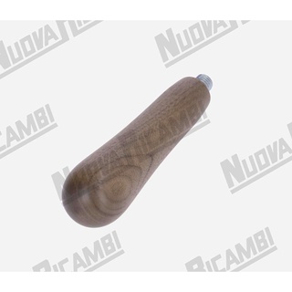 (SKU: 632317/N ) ด้ามจับตัวอัดผงกาแฟ NR WALNUT WOODEN เกลียว M12  อะไหล่เครื่องชงกาแฟ