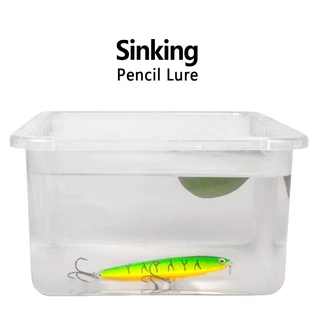 PROBEROS 1PCS Sinking Pencil Fishing Lure 10g 14g 18g 24g Bass Trolling Lure Saltwater Lures Long Throw Artificial Hard Bait ก Fishing Accessories DW542