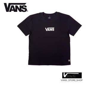 เสื้อยืดVANS CAMISETA AIRBONE V BOXY BLACK สินค้ามีประกันแท้