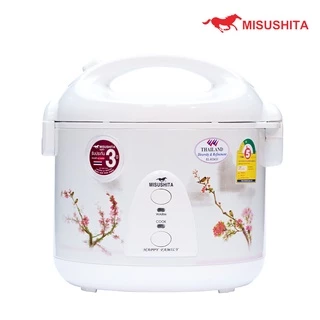 Misushita หม้อหุงข้าวอุ่นทิพย์ ขนาด 1.8 ลิตร รุ่น SKS-19E (รับประกัน 3 ปี) คละลาย