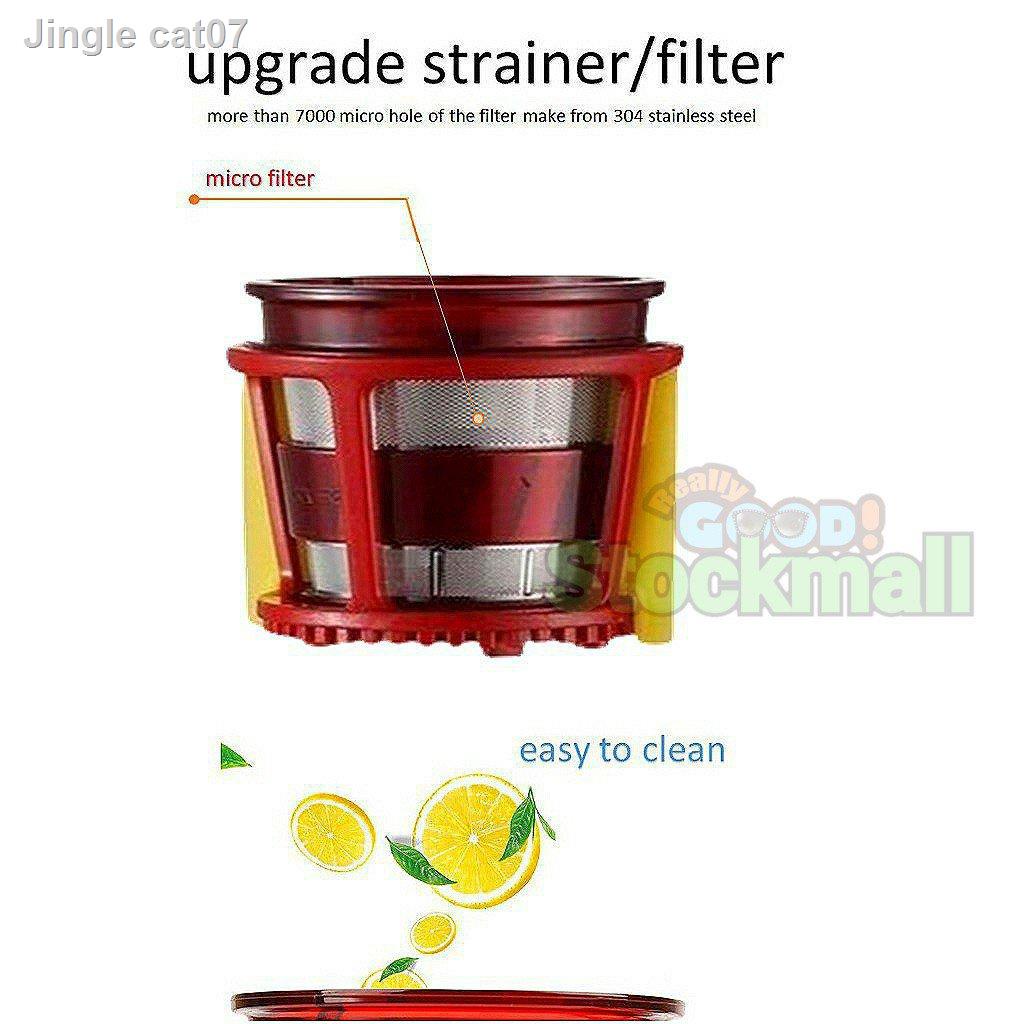 📣ส่วนลด 50%📣✠[FREE GIFT] Fresh Juice Slow Maker Juicer Extractor / Blended 0mED