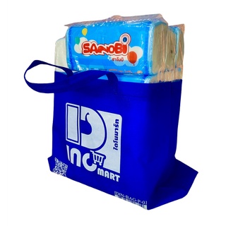 กระเป๋าผ้าสปินบอนด์45*35*12ซม.  DIDIN-BAG-P-01