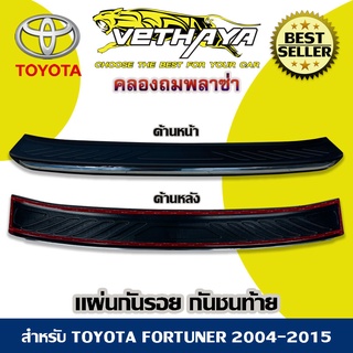 แผ่นกันรอยกันชนท้าย VETHAYA (รุ่น TOYOTA FORTUNER ปี 2004-2015)