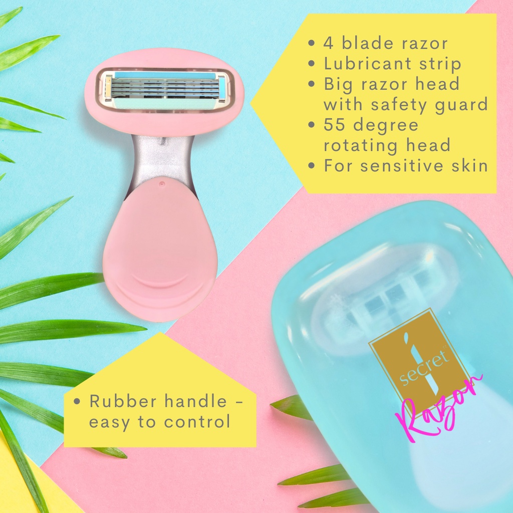 I SECRET RAZOR WOMANS SHAVING RAZOR