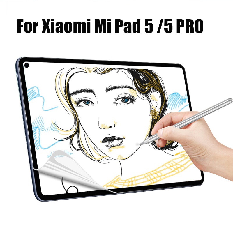 กระดาษเหมือนฟิล์มสำหรับ Xiaomi Pad 5/5 Pro 11.0 2021 ตัวป้องกันหน้าจอ