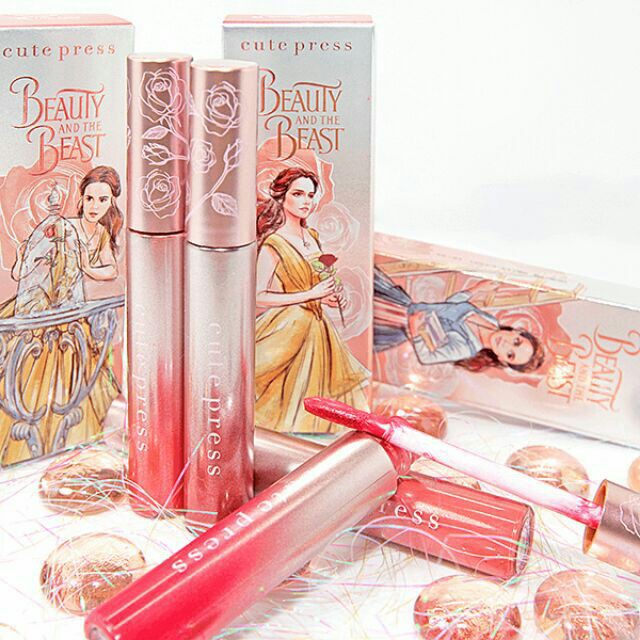 ⚡💥ของแท้ 💯% 🔥ลดล้างสต้อค!!!🔥 Cute Press x Disney "Beauty and the Beast Comfort Matte Liquid Lip