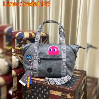 Kipling Art Medium Pacman Croosbody Tote Bag ของแท้ ราคาถูก