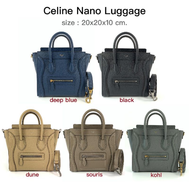 Celine กระเป๋าสะพาย Nano luggage