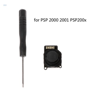 ROX Replace 3D Analog Joystick Stick Button With Screwdriver For PSP 2000 2001 200X