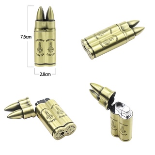 ไฟแช็ค ไฟฟู่ แบบลูกปืน Hunter 2 พร้อมส่ง ราคาถูก