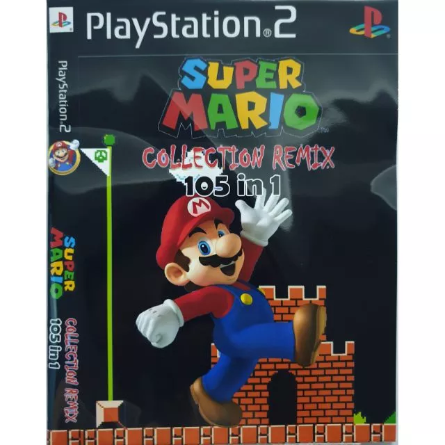 แผ่นเกมส์Ps2 - Super mario Collection เกมส์มาริโอ้ภาครวม เครื่องต้องอ่านCDได้ ไม่ใช่DVD (เก็บปลายทางได้)✅✅